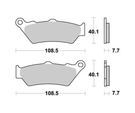*  Sbs Jarrupalat Racing Sintered kuva