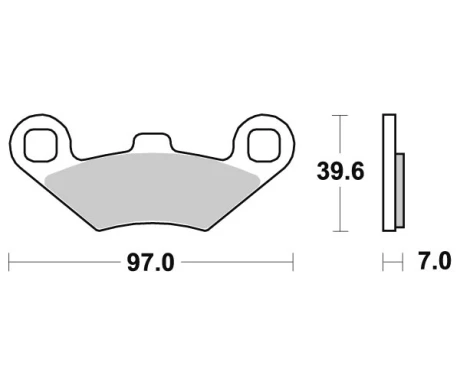 *  Sbs Jarrupalat Racing Sintered kuva
