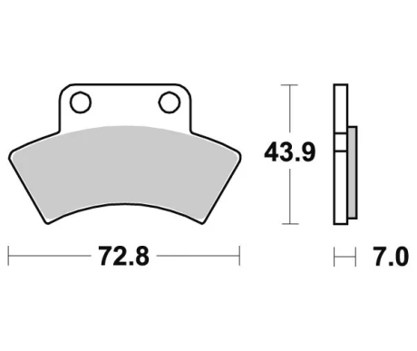 *  Sbs Jarrupalat Racing Sintered kuva