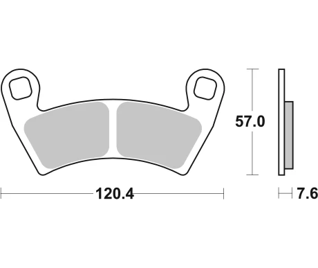 *  Sbs Jarrupalat Racing Sintered kuva