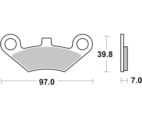 *  Sbs Jarrupalat Racing Sintered kuva