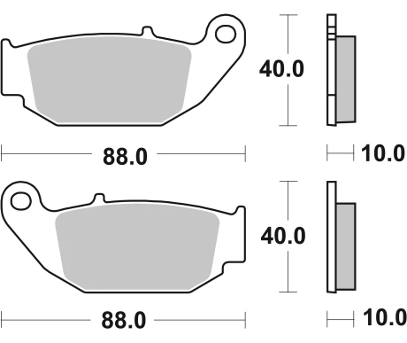 *  Sbs Jarrupalat Racing Sintered kuva