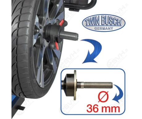 TWF SSM36 twin busch tasapainotuskoneen lukitusmutteri1 kuva