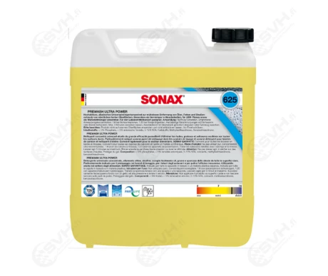 sonax prewash ultra power esipesuaine 10l kuva