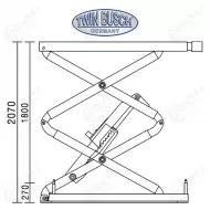 TWS3 18U twin busch upotettava saksinostin5