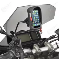 321 FB2122 Givi alypuhelin teline tuulisuojan taakse FB2122 Yamaha MT 09 Tracer 15 17 0