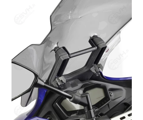321 FB2130 Givi alypuhelin teline tuulisuojan taakse FB2130 Yamaha MT 07 Tracer 16 17 2 kuva