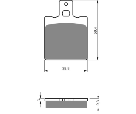 *GOLDFREN Jarrupalat 087 Ceramic carbon kuva
