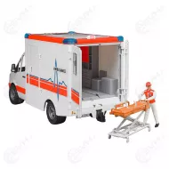 Bruder 02536 MB Sprinter ambulanssi ja hahmo2