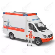 Bruder 02536 MB Sprinter ambulanssi ja hahmo3
