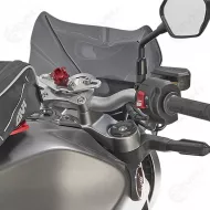 321 S901A Givi S901A GPS puhelimen alumiininen yleiskiinnike ohjaustangon kiinnikkeeseen 1