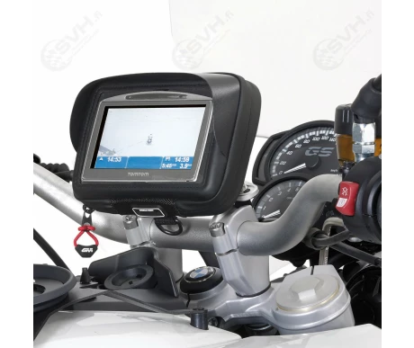 321 S901A Givi S901A GPS puhelimen alumiininen yleiskiinnike ohjaustangon kiinnikkeeseen 3 kuva
