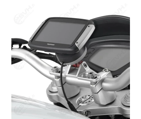 321 S901A Givi S901A GPS puhelimen alumiininen yleiskiinnike ohjaustangon kiinnikkeeseen 5 kuva