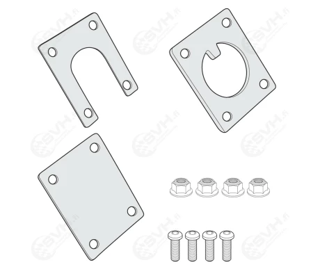 321 SGZ39SM Givi GPS teline SGZ39SM Garmin Zumo navigaattorille 3 kuva