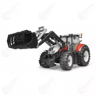 Bruder 03181 Steyr 6300 Terrus CVT traktori etukuormaajalla2