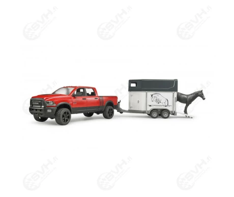 Bruder 02501 Dodge Ram lava auto hevostraileri ja hevonen2 kuva