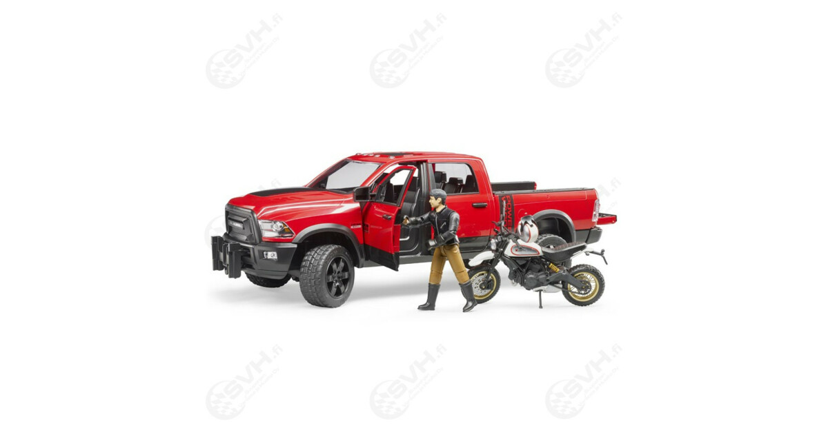 Bruder 02502 Dodge Ram Ducati Scrambler U02502 Svh.fi
