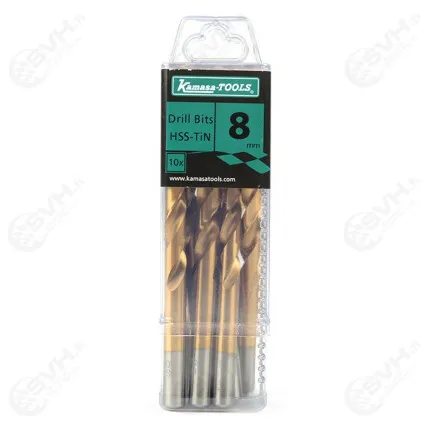 HSS-TiN poranterä 6.0 Ø mm 10kpl Kamasa Tools image