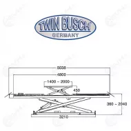 TWSA 42U V2 twin busch upotettava saksinostin7