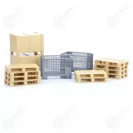 Bruder 02415 tarvikesarja trukille