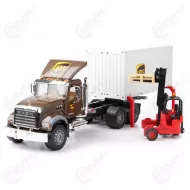 Bruder 02828 UPS Mack jakelurekka trukki ja tarvikkeet