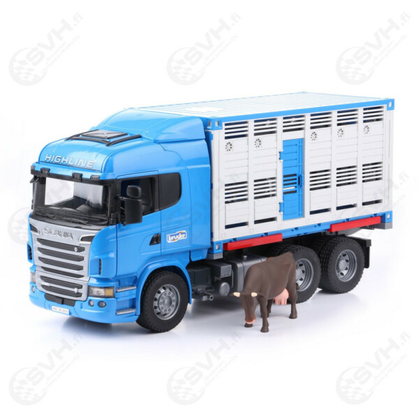 Bruder 03549 Scania elainkuljetusauto ja lehma2 kuva
