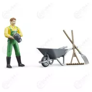 Bruder 62610 maanviljelija ja tarvikkeet1