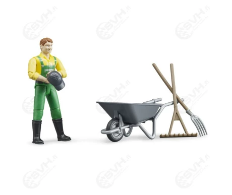 Bruder 62610 maanviljelija ja tarvikkeet1 kuva