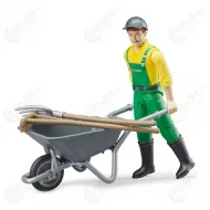 Bruder 62610 maanviljelija ja tarvikkeet