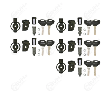 322 sl105 Givi Security lock 5 lukkopesaa + 10 avainta kuva