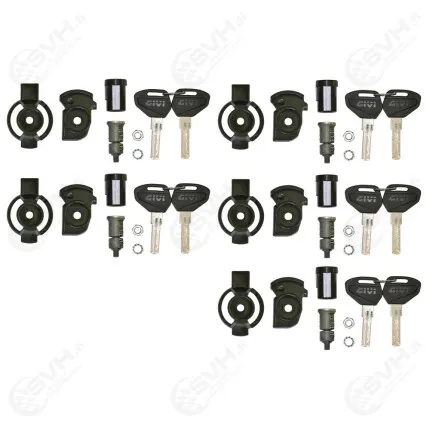 Givi Security lock lukkosarja sis. 5 lukkopesää + 10 avainta image