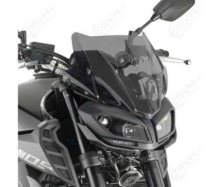 323 A2132 Givi tuulisuoja A2132 savu Honda MT 09 17 19 kuva