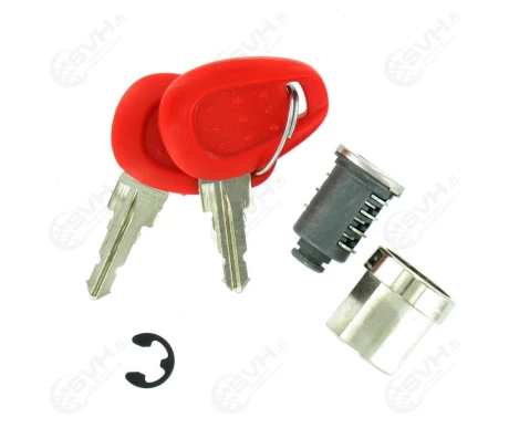 322 Z661 Givi lukkopesa + 2 avainta avaimen paksuus 25mm kuva