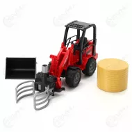 Bruder 02192 Schaffer pienkuormaaja 2630 ja paalipihdit1