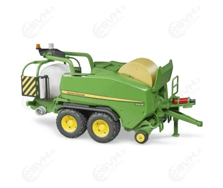 Bruder 02032 John Deere C441R pyoropaalaaja kaarimella ja kahdella paalilla kuva
