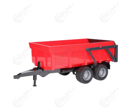 Bruder John Deere 6920 traktori punaisella kippiperakarrylla 020572 kuva