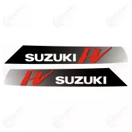 Suzuki pv musta harmaa tarra laminoitu v2