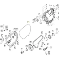 ketjukotelon kannen o rengas skidoo lynx