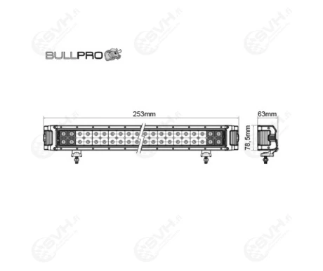 1603 300449 LED lisavalopaneeli ATV Sideshooter 3 kuva