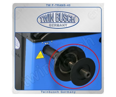 TWF TRANS 40 twin busch tasapainotuskoneen adapteri1 kuva