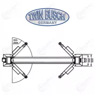 TW260PE twin busch 2 pilarinostin4