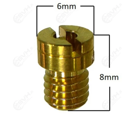 Tec-X Pääsuutin, # 115 , Pyöreä pieni, M5, Yhteensopiva: Keihin kuva