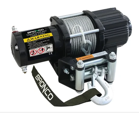 Bronco sähkövinssi 4500 Gen II 12V 2040kg, teräsvaijeri kuva