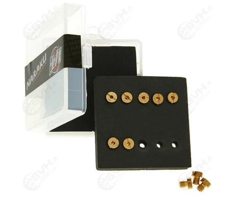 Naraku Suutinlajitelma, 6mm, #70 - #88 (10 kpl), Yhteensopiva: Dellorto kuva