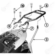 322 SR56 Givi SR56 perateline monolock laukuille PIAGGIO ZIP 50 2000