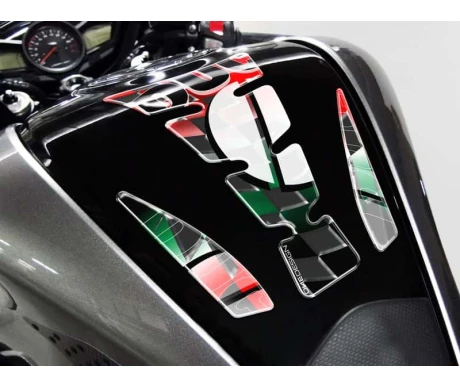 Puig Tank Pad Wings Ducati C/Red-Black kuva