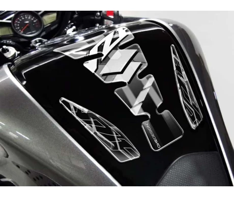 Puig Tank Pad Mod.Wings Yzf C/Silver-Bla kuva