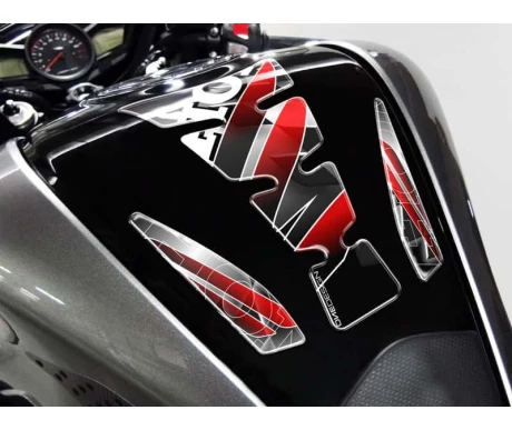 Puig Tank Pad Mod.Wings Honda C/Gray-Bla kuva