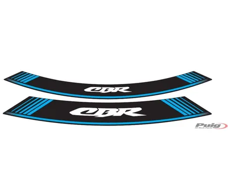 Puig Kit 8 Rim Strips Cbr C/Blue kuva