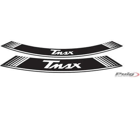 Puig Kit 8 Rim Strips T-Max C/White kuva